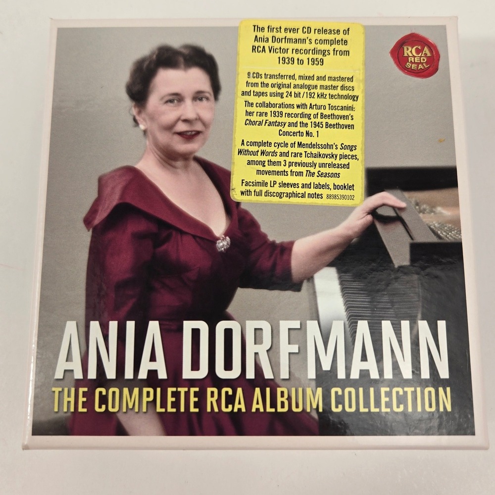 Ania Dorfmann - Complete RCA Album Collection 9 CD Sony Classical Like New